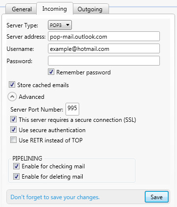 configure hotmail account on outlook for mac